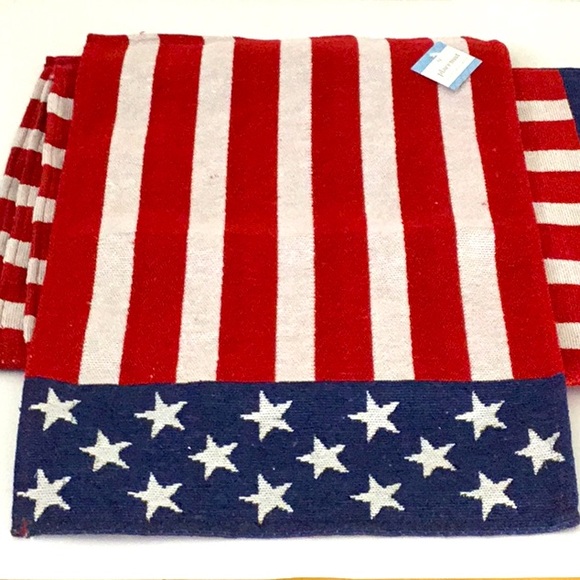 American Flag Placemats, 4pc Set. July 4th, Barbecue, Military, USA Pride, Party - Picture 7 of 7